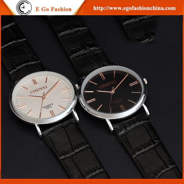 026A2 Fashion Jewelry Watch Wholesale Retail Cow Leather Watches Original Quartz Watch New
