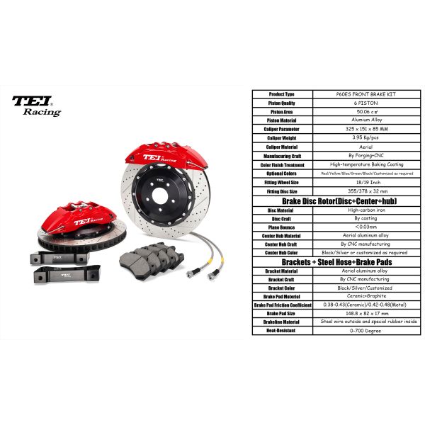 Calibradores de pistón P60ES personalizados para Toyota Ford Nissan Suzuki Subaru Lexus