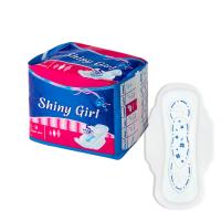Nice Quality Blue padrão de impressão Mulheres Winged sanitário almofadas para meninas sanitário guardanapos sanitários toalha sanitária almofadas