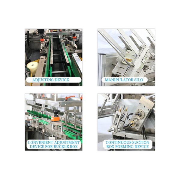 SUS304 Horizontal Automatic Carton Box Packing Machine For Mask Cosmetic Soap