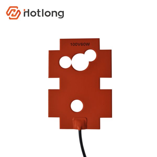 Special Shaped 100W / 300W 220V Silicone Rubber Heating Pad