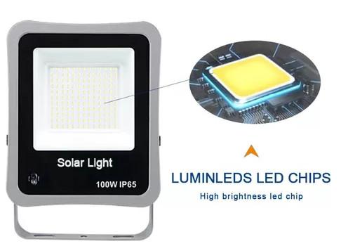 Iluminação solar IP65 resistente à água 50W 100W 200W 300W 400W 500W