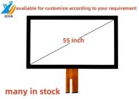 55 polegadas 10 pontos de toque capacitivos (PCAP) GG Painel de tela de toque Personalizar impermeável impermeável a óleo Anti-UV AR AG AF Anti-UV caneta touch LCD Display monitor tablet pc