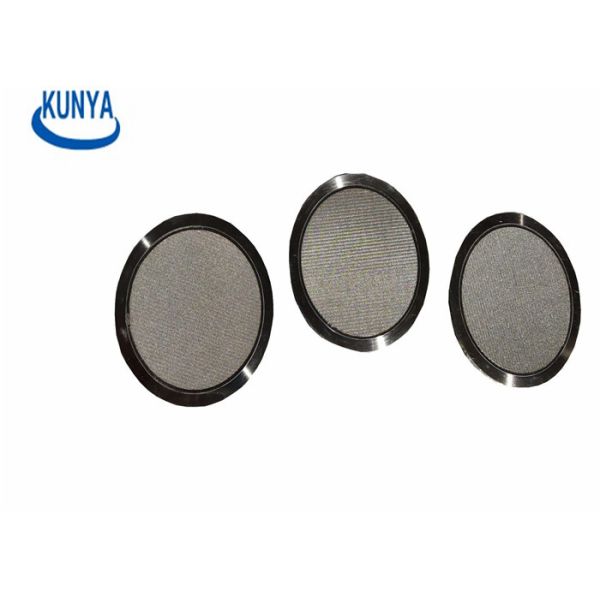 Dia Gas Equipment 100 Micron Aisi Sintered Mesh Filter Disc 6 Layers 7mm