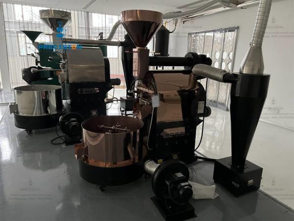 Stainless Steel 15kg Coffee Roaster Commercial Drum Coffee Roaster