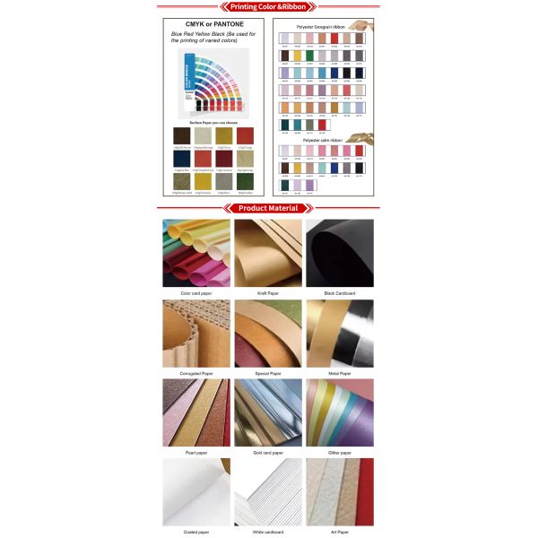 Sacs cadeaux blancs en papier doré — Un luxe subtil dans chaque détail