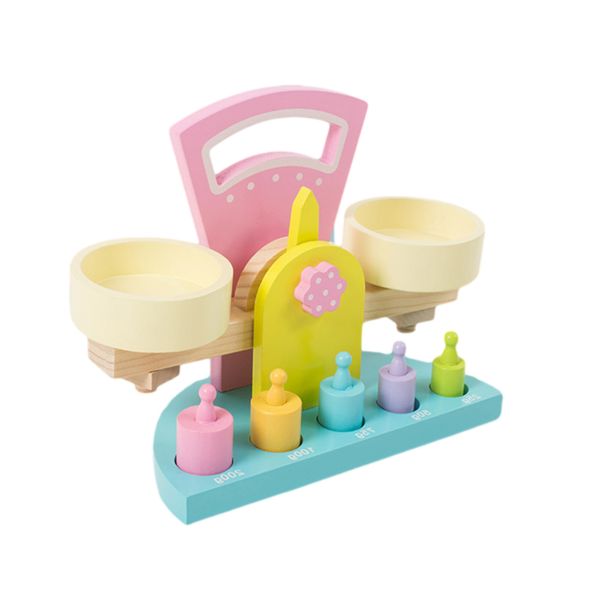 Безвкусная деревянная игрушка масштаба баланса для детей дошкольного возраста