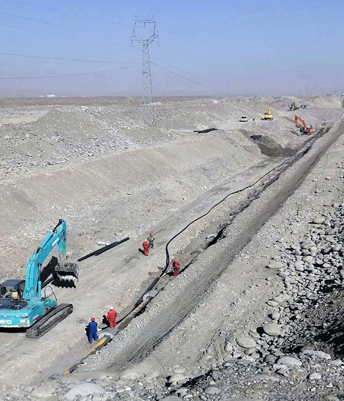 Коррозионностойкая составная труба большого диаметра, трубка DN42 полиэтилена UHMW