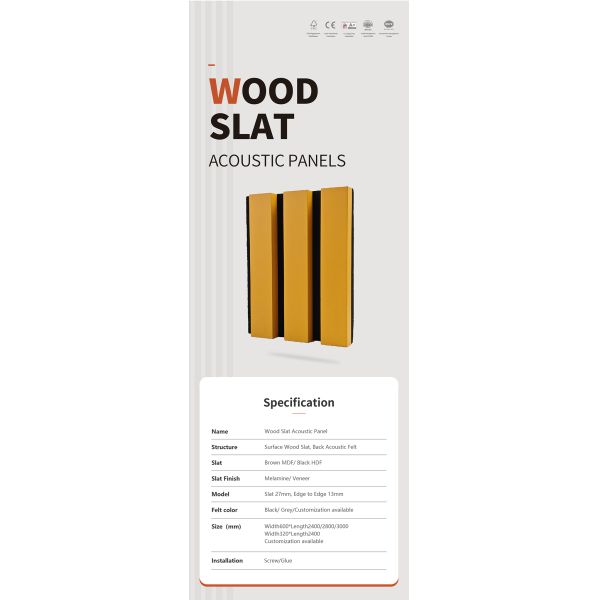 Modern Wood Slat Acoustic Panels For Superior Sound Control And Style