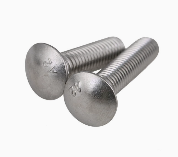 Carriage / Round Head Custom Made Bolts DIN603 Corrosion Resistant