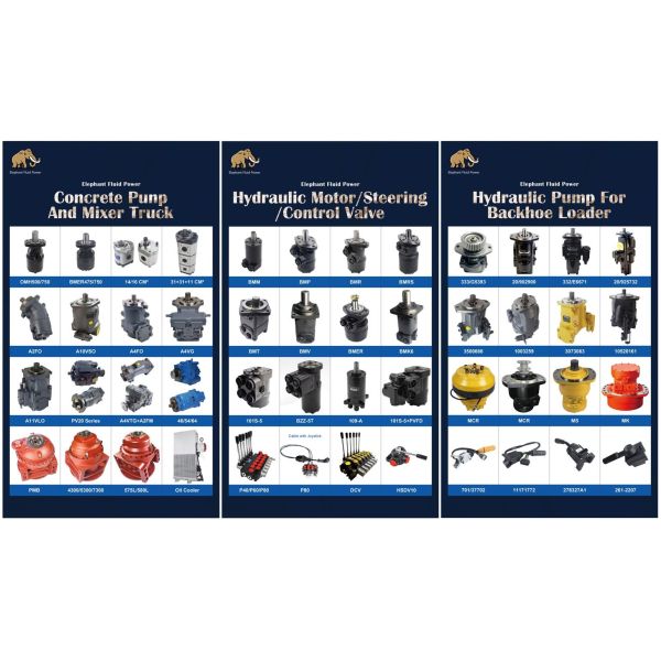 Hydraulic Pump for Loaders, Compatible with Casappa Hydraulic Pump 7991552D, Manitou 261333