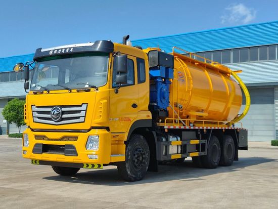 Sitrak 18 Cubic Meter Vacuum Sewage Suction Truck - CE Certified Municipal Vehicle