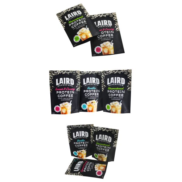 Custom Stand-Up Pouch Coffee Packaging Bag Moisture-Proof Plastic Protein Powder Bag Heat Sealing Coffee Bags