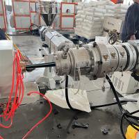 Máquina de fabricación de tuberías poliesféricas de gas HDPE de plástico multifuncional