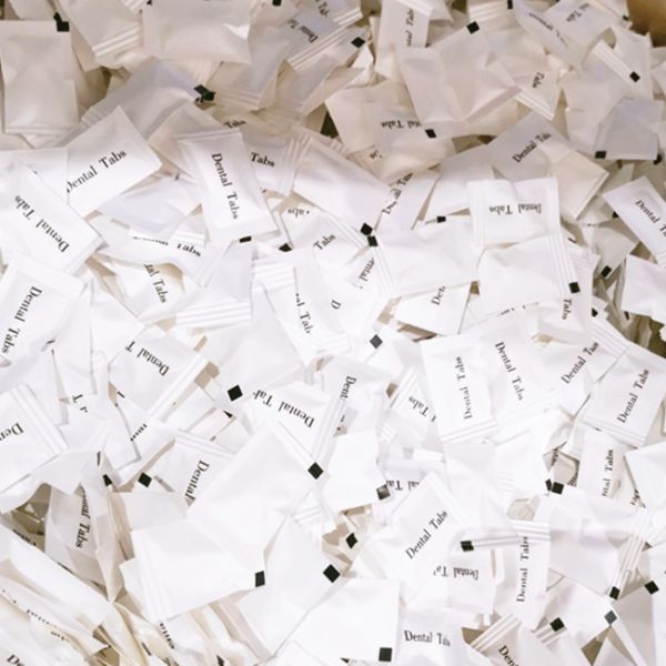 Планшеты нул ненужные зубных паст nHAp вкуса мяты зубной пасты для более сильных зубов