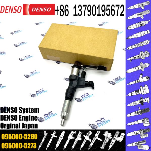 New Diesel Common Rail densos Injector 095000-5280 095000-5281 For HINO Truck Engine J08E 23910-1360