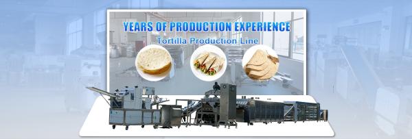 Dust Resistant  21kw Adjustable Arabic Bread Line Round Shape