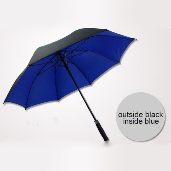Personalized Customized Golf Umbrella Windproof Auto Open Extra Long Paraguas 190T Ponegee Fabric