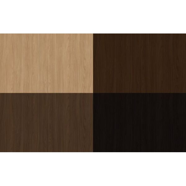 White Walnut Wood Grain Decor Paper for Door & Furniture Decoration