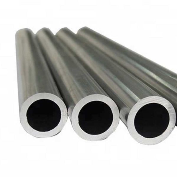 Aluminium Tubes and Pipes Custom Teel Natural White Seamless