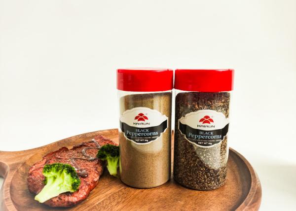 Aproveite sua cozinha com frascos de especiarias personalizáveis, qualquer tipo de preenchimento, qualquer capacidade