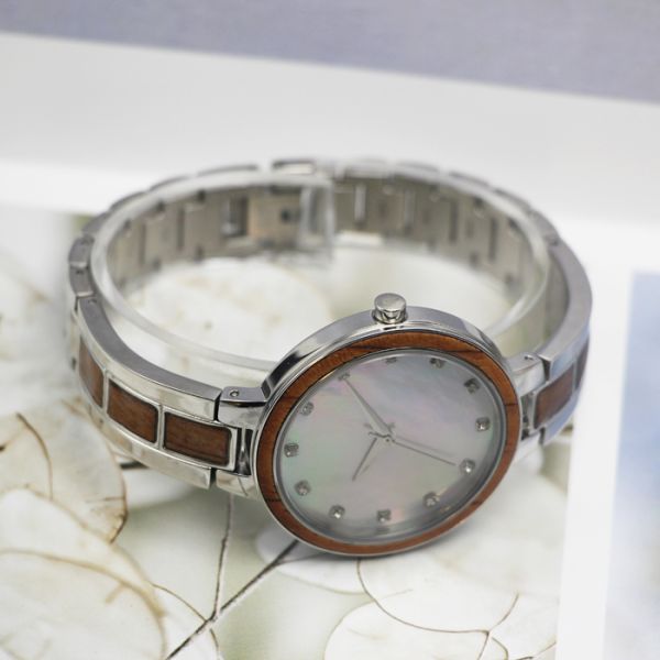 Unisex Stainless Steel Chronograph Watch , ODM Quartz Watch Stainless Steel Back