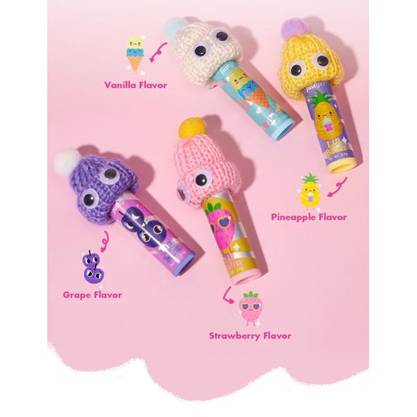 Fruit Flavored Moisturizing Lip Balm For Children , Non-Toxic Formula Chapstick Lip Balm Stick