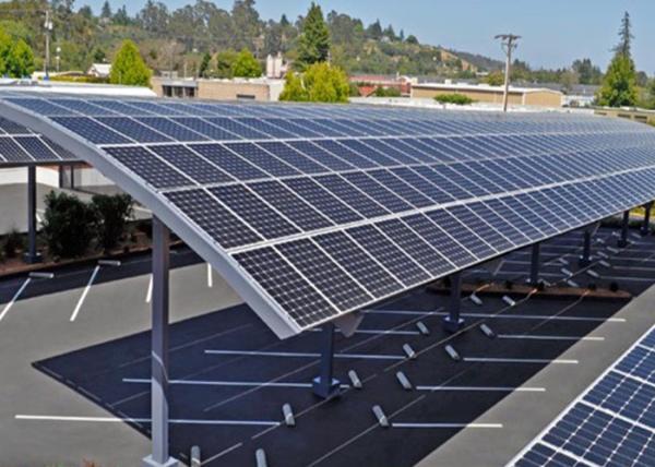 Aluminum Solar Mounting System PWM PV Structure Solar Panel Carport