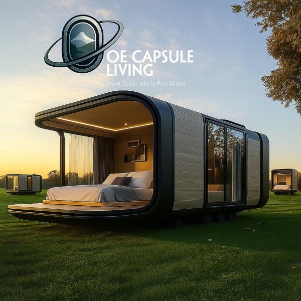 Portable Apple Cabin Customized Container Mobile Space Capsule House Prefab Easy Installation House Holiday Villas