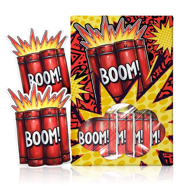 Best Selling Custom Printed in Stock Irregular Shape Smell Proof Plastic Packaging Die Cut Custom Mylar Bags