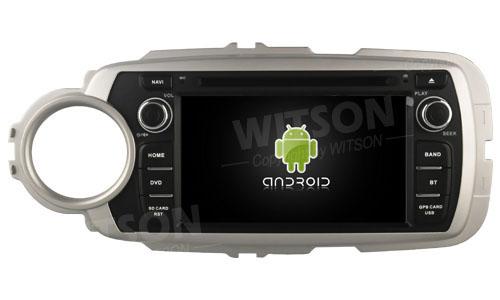 7 Screen OEM Style with DVD Deck For Toyota Yaris 2012-2017 Android CarPlay Player