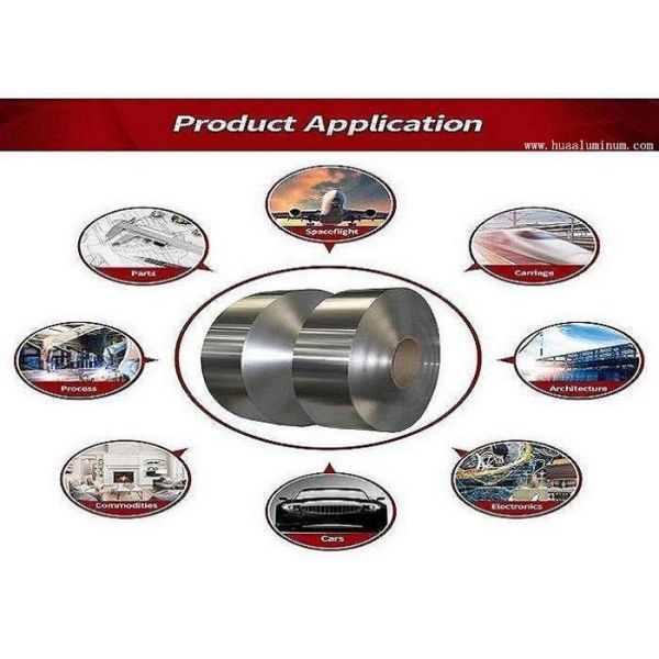 H116 6mm Tickness Painted Aluminum Coil With Blue Color Coated