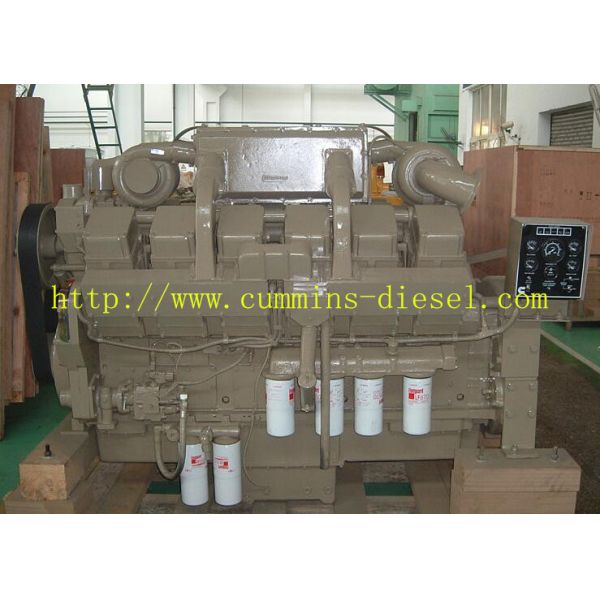 Cummins Industrial Equipments,VehicleTruck Engines KTA38-C1050 12 Cylinders 772KW / 1800 RPM Water Cooled