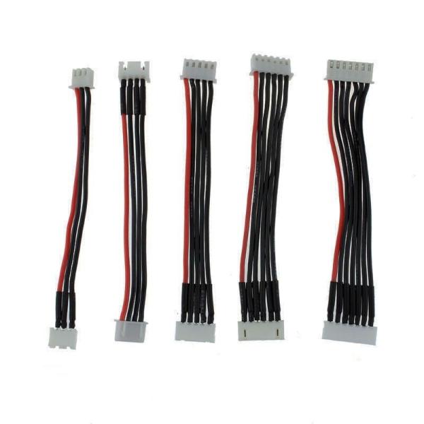 2S-6S Battery Balance Silicone Insulated Wire , High Temperature Silicone Cable