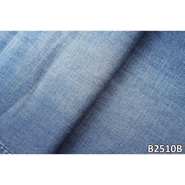 джинсовая ткань Siro рубашки хлопка 32S расчесываемое тканью закрутила облегченный материал рубашек джинсовой ткани