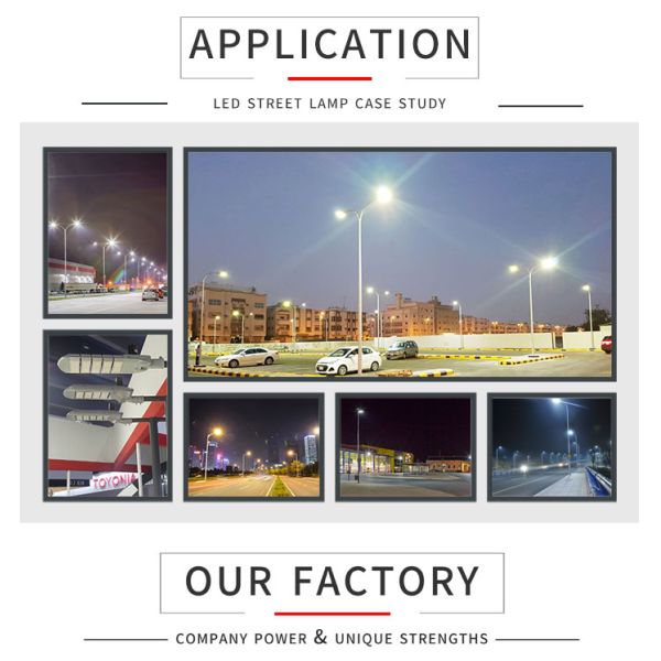 Aluminum Material Smart 200W LED Street Lights 160lm/w CE ROHS CB Certificated