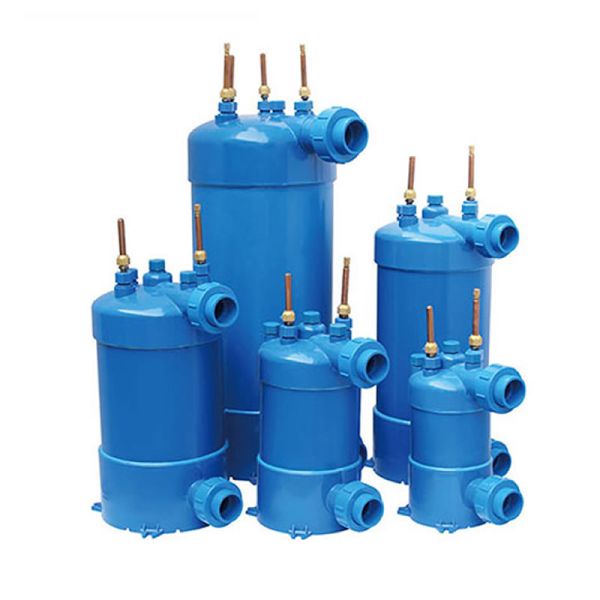 Custom Design Seafood Culture Titanium Tube Coil Shell and Tube Heat Exchanger with Good Quality