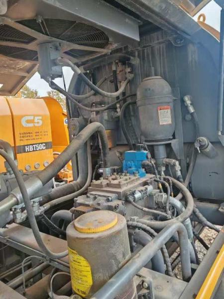 2012 Sany Used 6013 Trailer Pump ，Old Concrete Pump Tow Behind