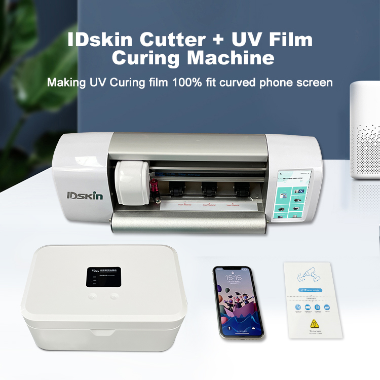 48W 24V Mobile Phone UV Film Curing Machine A++ HD Clear Anti Scratch Ultra thin UV Film Curing Equipment