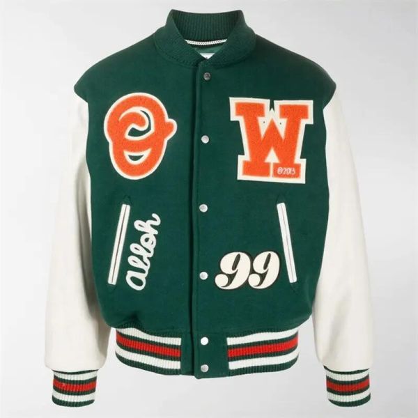                  2023 Winter OEM Custom Logo Vintage Boy Leather Coat Sport Baseball Jacket Bomber Jacket Lettermen Jacket for Men             