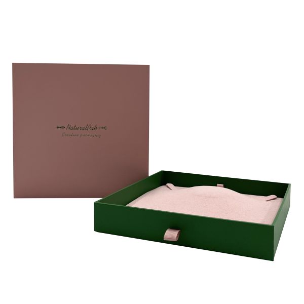 Elegant Kraft Paper Jewelry Carriers Sample Time 3-5days