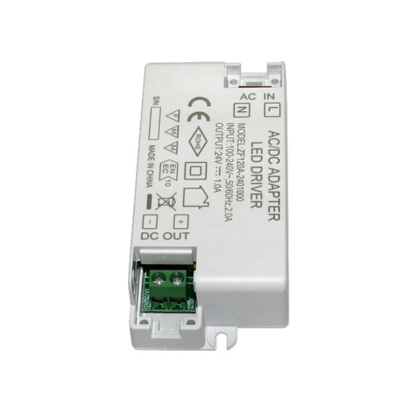24V 1A Constant Voltage LED Driver 24W Electronic Transformer for LED Light Charging Lighting Solutions Service