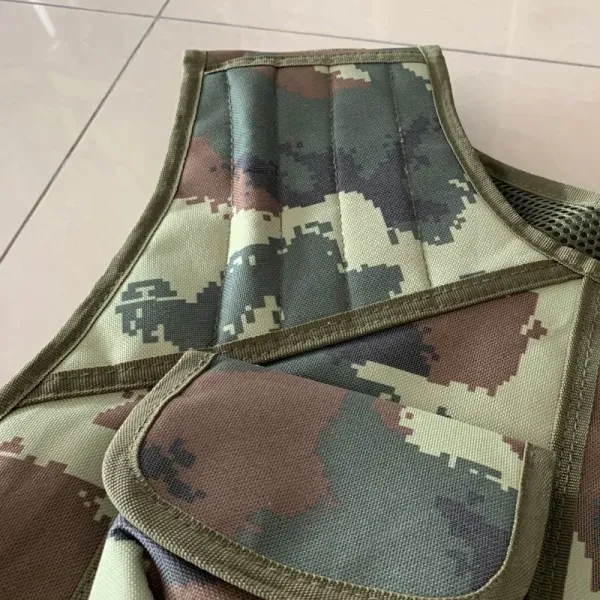 MTV15 Camouflage Black Lightweight Kevlar Concealed Military Tactical Bullet Proof Vest