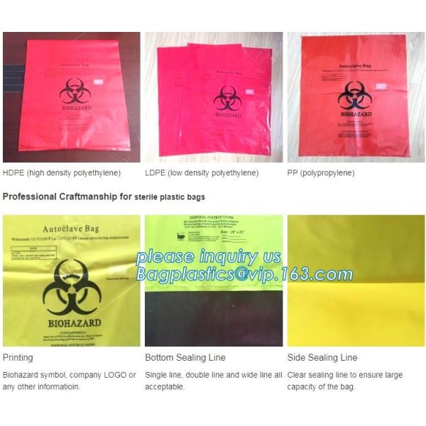 PE asbestos waste bags, Disposal Plastic Bag for Construction Waste, rubbish bag for asbestos fibers, bagplastics, bagea