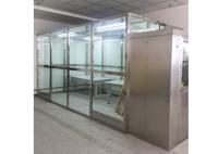 La pharmacie Softwall de jeûne modulaire nettoient la classe 100 de pièce pour classer le tuyau carré de 100000 solides solubles