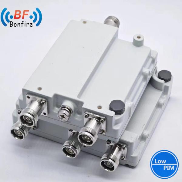 2300-2400 2500-2700MHz Low Pim -150dbc Triplexer RF Diplexer Twin Diplexer RF Dual Band Combiner with 4.3-10-F Connector