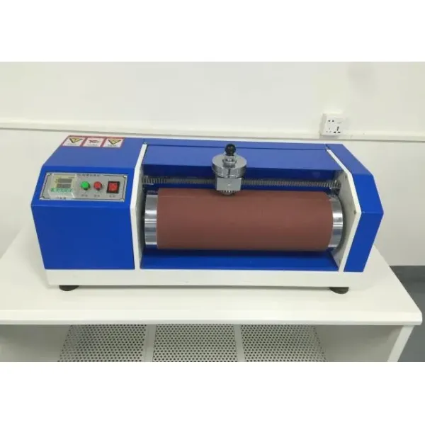 UP-1001 DIN Abrasion Test Machine with 150mm Roller Wheel Diameter 40m Abrasion Stroke and AC 220V Power for Wear Resistance Testing