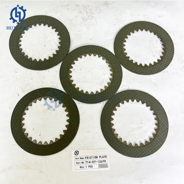 714-07-12670 Wheel Loader Friction Plate Apply for Construction Machinery WA420-3 WA470-3 Wheel Loader Friction Disc