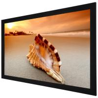 Tela acùstica transparente do quadro fixo da tela com quadro do alumínio de veludo de 10Cm
