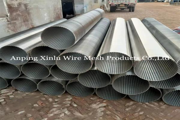 Point Welding Spiral Continuous Slot Wedge Wire Well Screen Tube for Groundwater/oil Pump